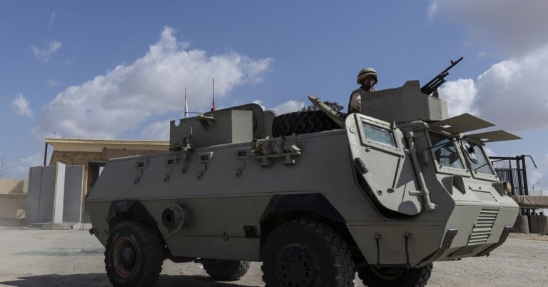 Egypt Sends Aid Convoy To Gaza Border