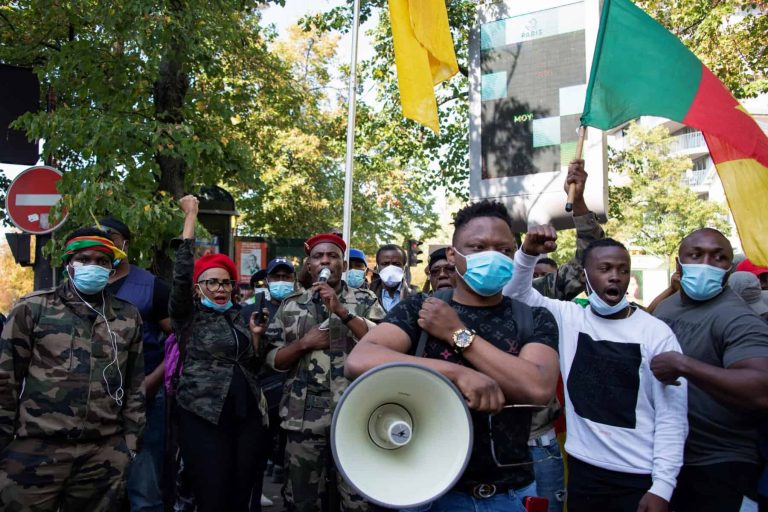 FRANCE-CAMEROON-POLITICS-DEMO