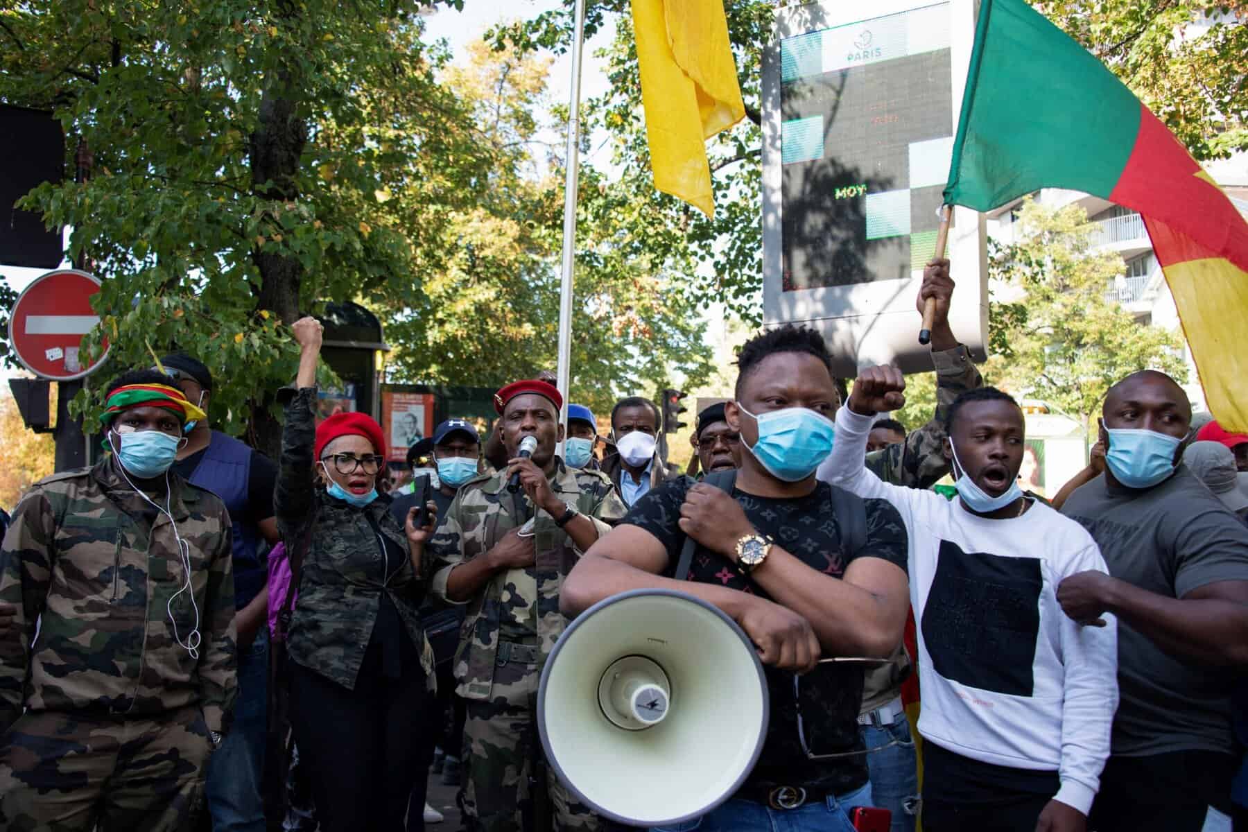 FRANCE-CAMEROON-POLITICS-DEMO
