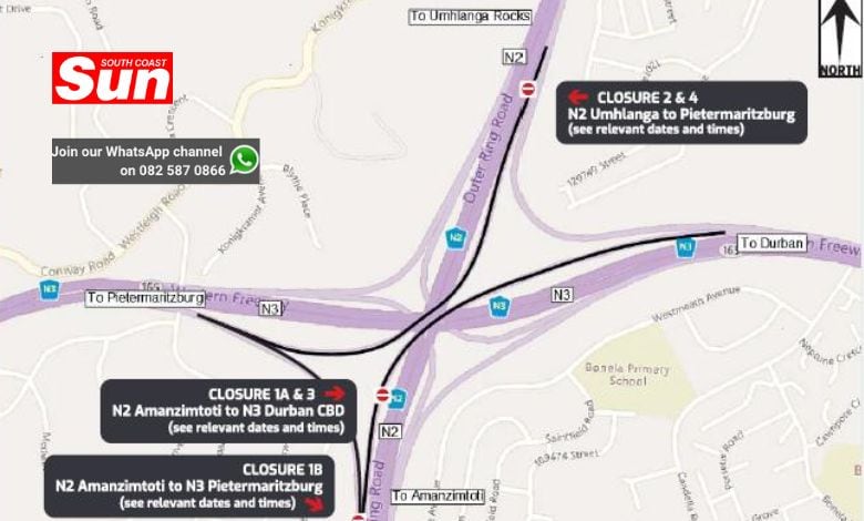 202509Amanzimtoti-road-closure