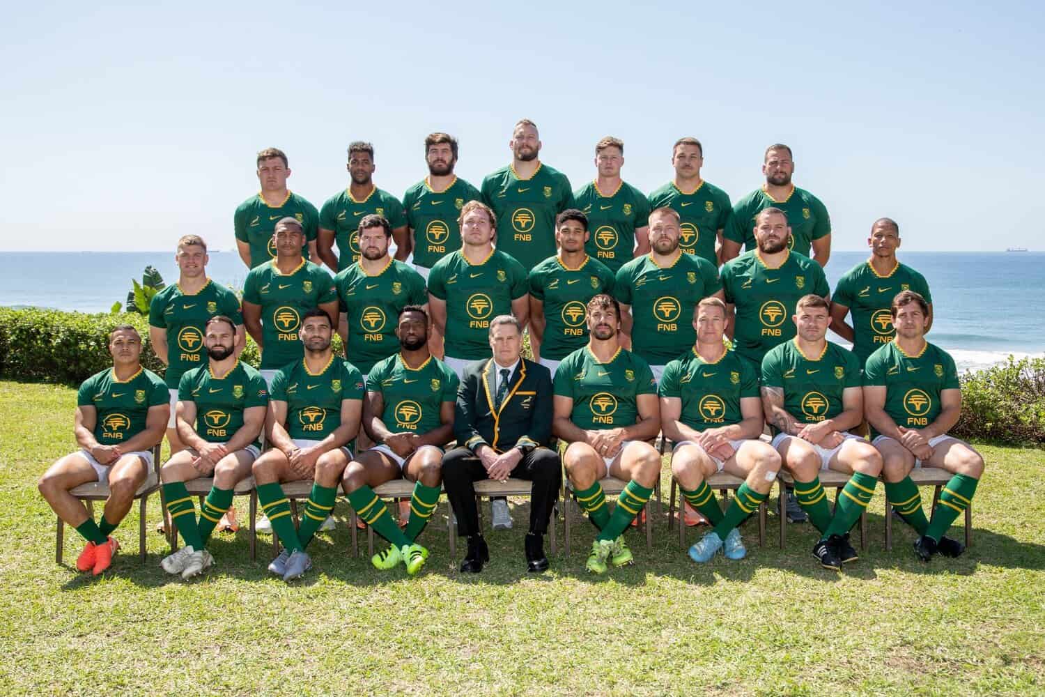 Castle Lager Rugby Championship: South Africa Official Team Photograph