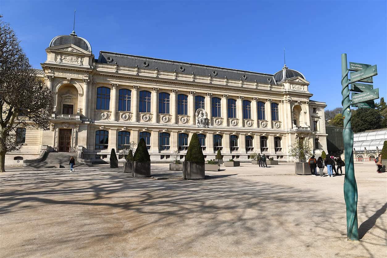The building of the Gallery of Evolution museum, Paris, France.
