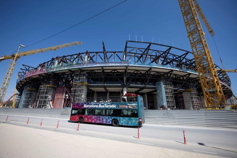 FILES-FBL-BARCELONA-STADIUM-CONSTRUCTION