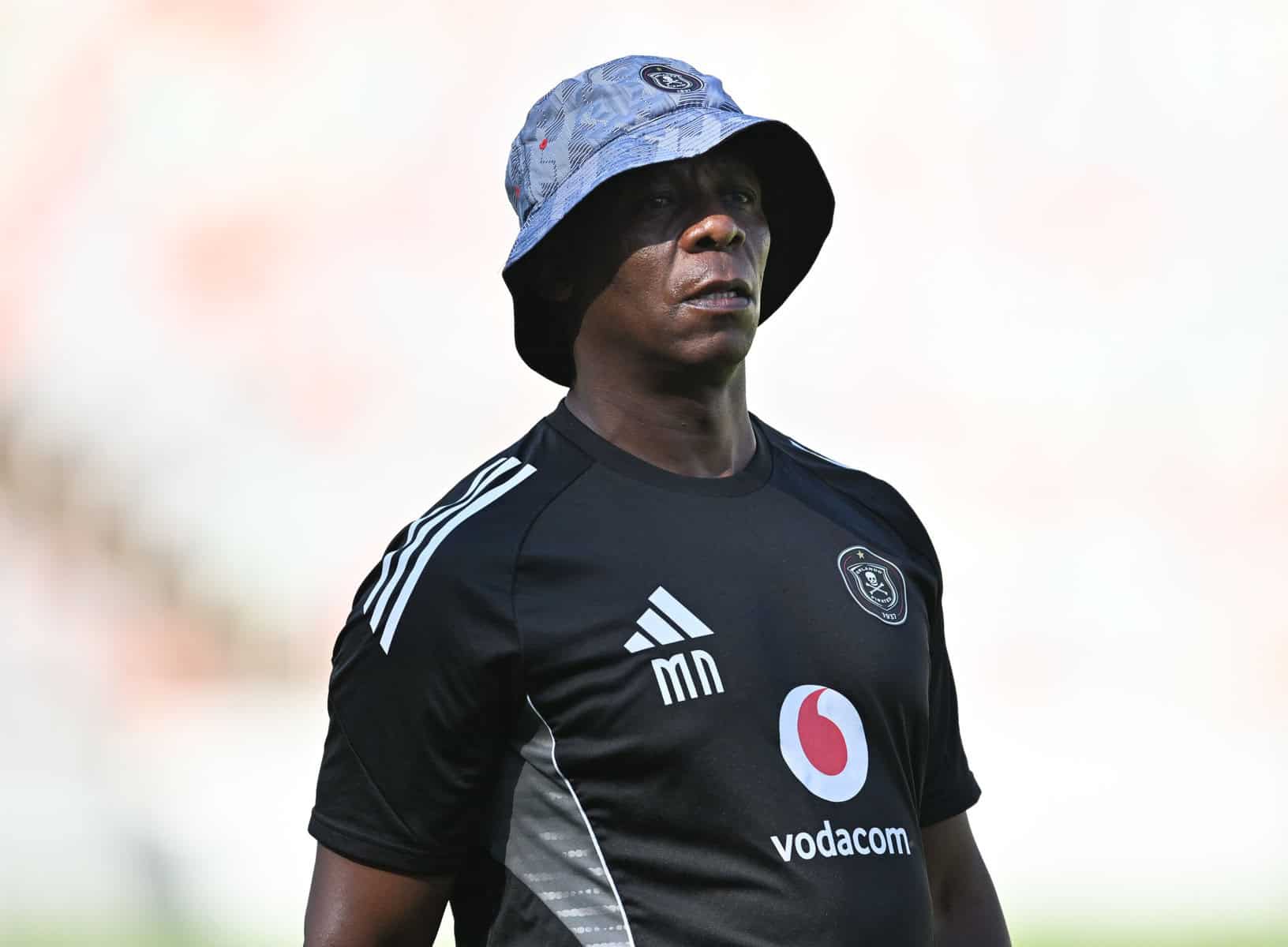 Football - CAF Champions League 2025/26 - Preliminary Round - 1st Leg - Orlando Pirates Training - Free State Stadium - Bloemfontein