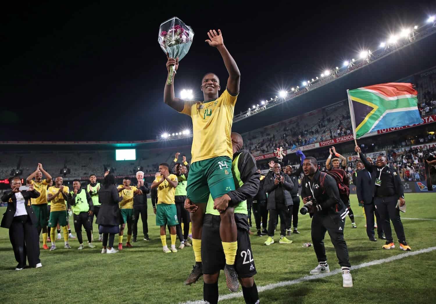 Football - FIFA World Cup Qualifiers 2026 - South Africa v Nigeria - Free State Stadium - Bloemfontein