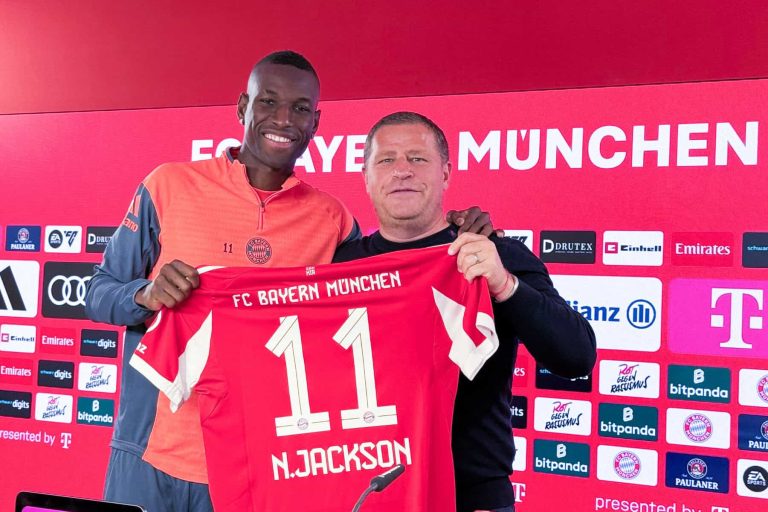 Soccer: Introduction of new signing Nicolas Jackson