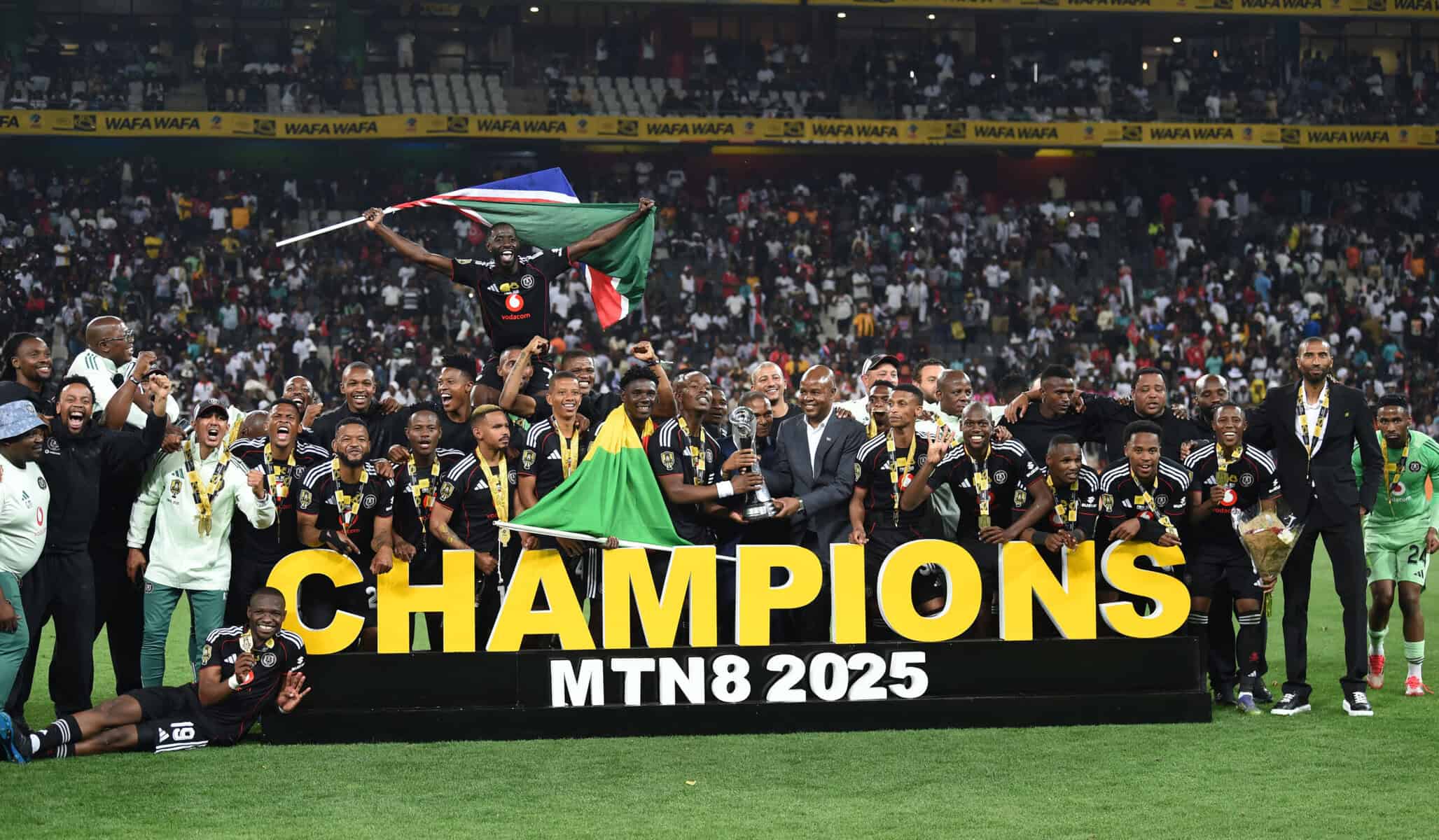 Football - 2025 MTN8 - Final - Orlando Pirates v Stellenbosch FC - Mbombela Stadium - Nelspruit