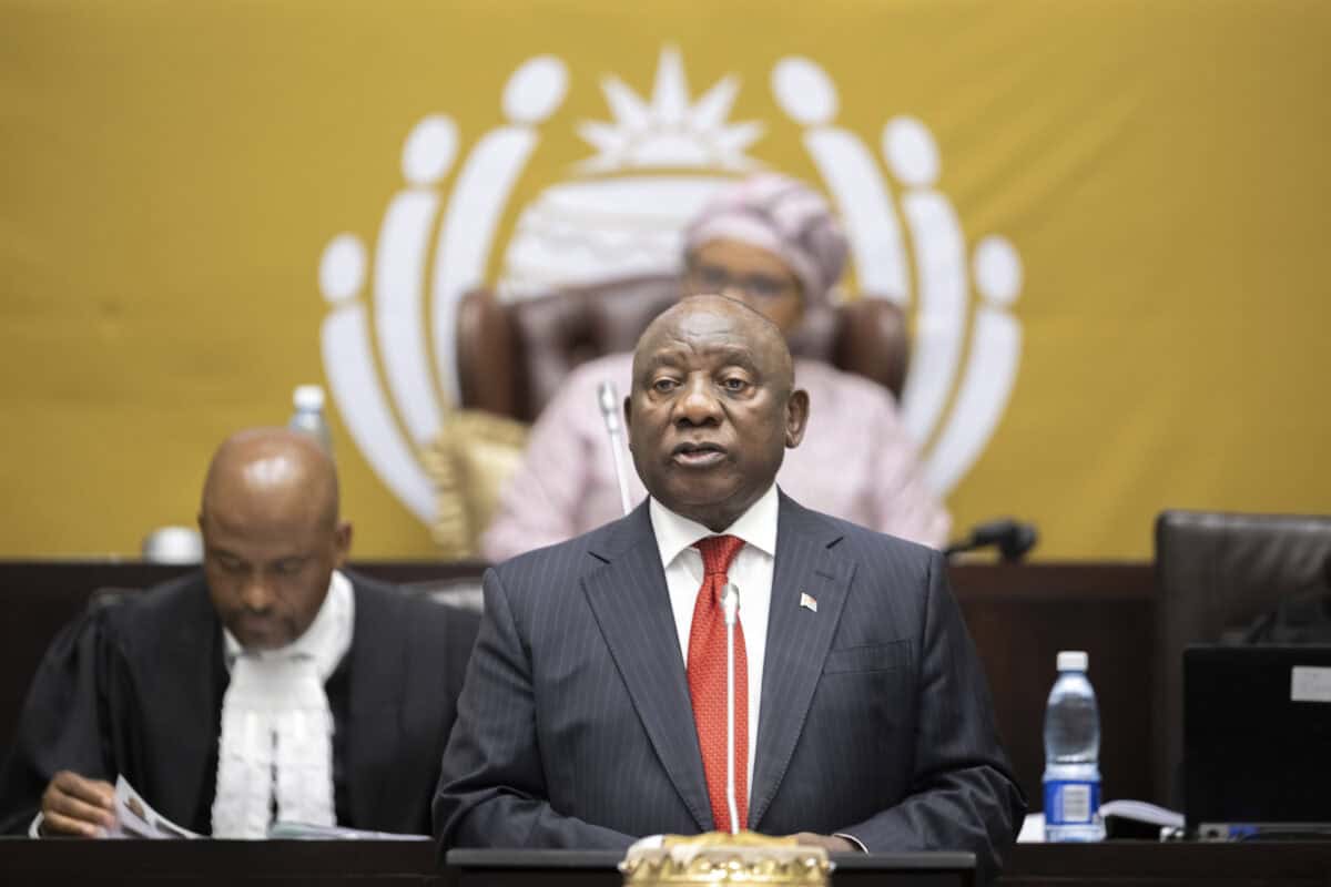 President Cyril Ramaphosa Quarterly Q&A Session In Cape Town