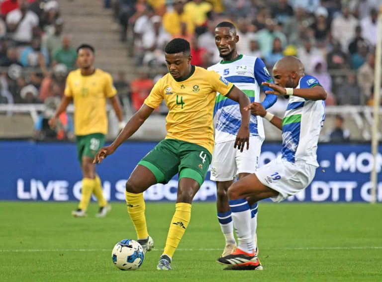 Football - 2026 FIFA World Cup Qualifiers - South Africa v Lesotho - Peter Mokaba Stadium - Polokwane
