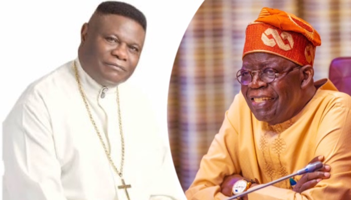 202509Tinubu-Rejoices-With-Presiding-Bishop-of-TREM-Mike-Okonkwo-At-80