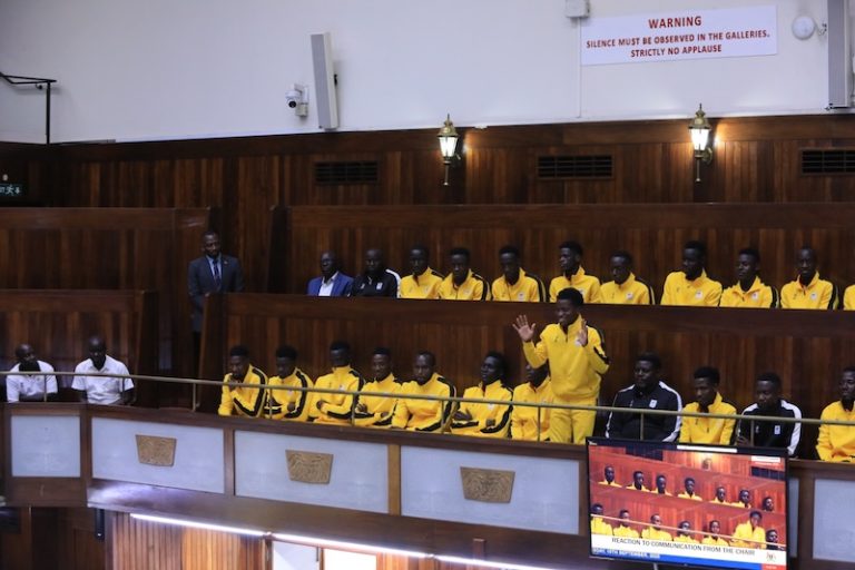 202509Uganda-Cranes-CHAN-team-in-parliament