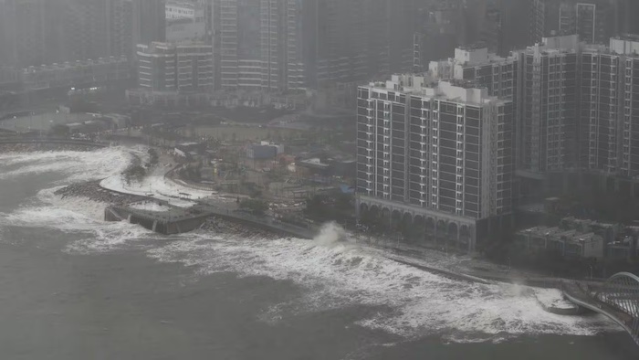 202509Vietnam-Shuts-Airports-Evacuates-Thousands-As-Typhoon-Bualoi-Nears-Landfall