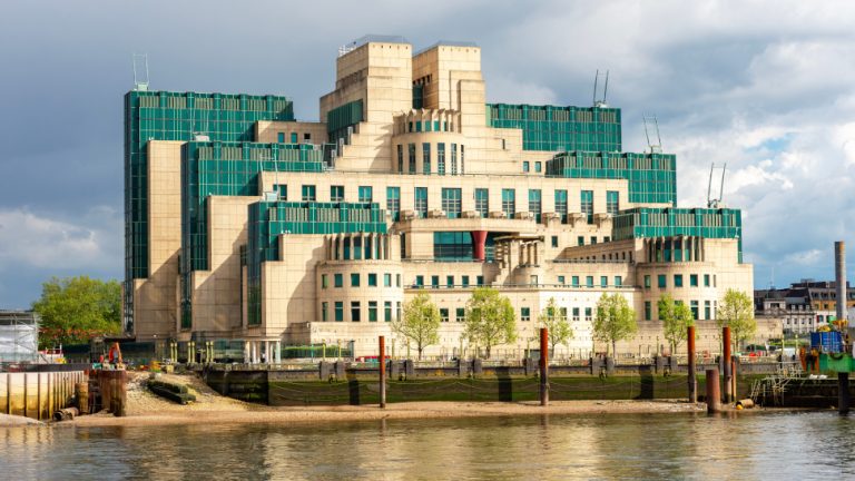 Sis,Or,Mi6,Building,In,Vauxhall,-,Headquarters,Of,Secret