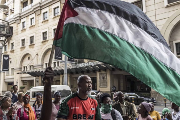 SAFRICA-PALESTINIAN-ISRAEL-DEMO