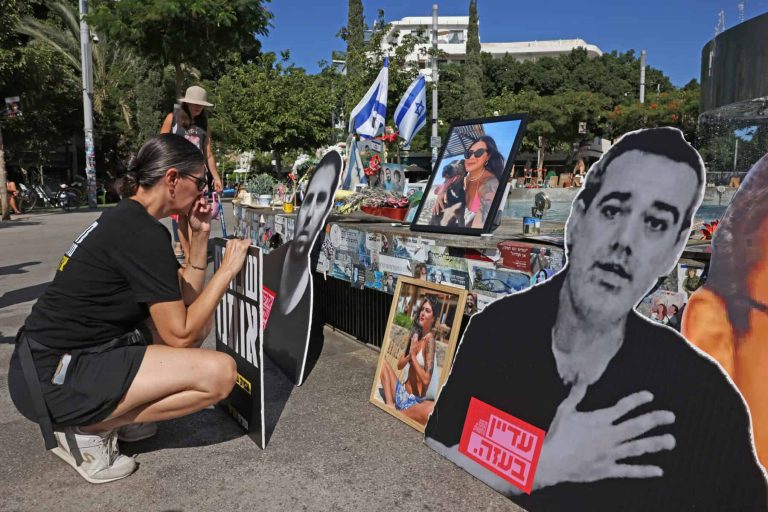 ISRAEL-PALESTINIAN-CONFLICT-ANNIVERSARY-HOSTAGES