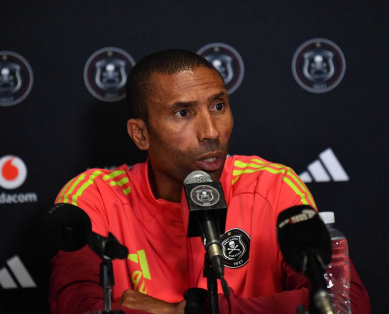 Football - CAF Champions League 2025/26 - Preliminary Round 2nd Leg - Orlando Pirates Press Conference - Orlando Stadium - Johannesburg