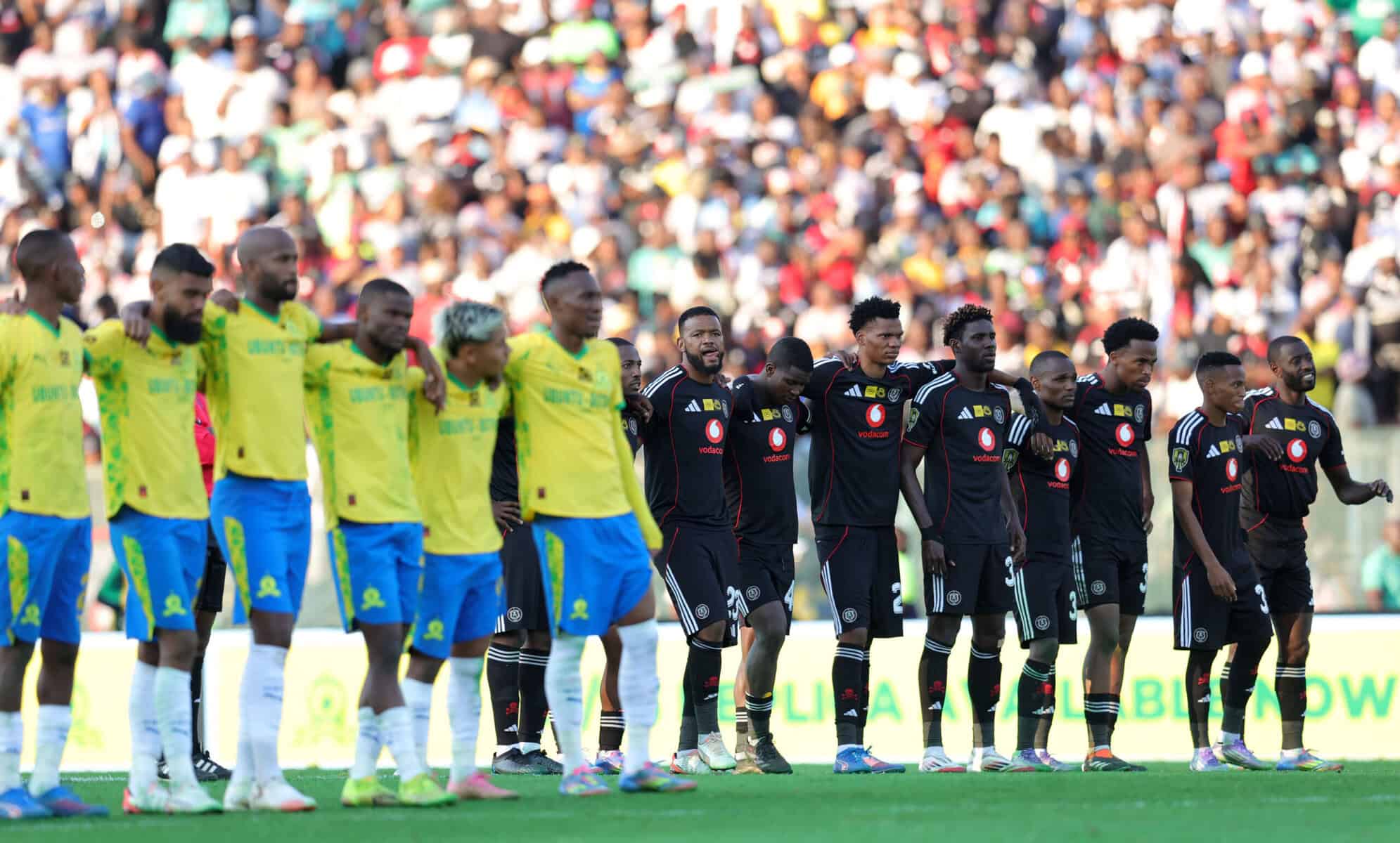 Football - 2025 MTN8 - Semi Final - 2nd Leg - Mamelodi Sundowns v Orlando Pirates v - Lucas Moripe Stadium