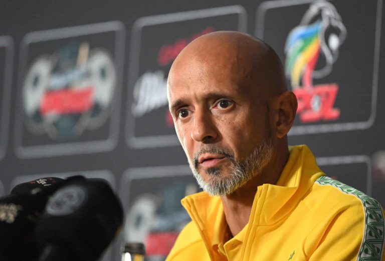 Football - 2025 Carling Knockout Cup - Last 16 - Mamelodi Sundowns - Press Conference - SAB - ABInbev Africa Headquarters