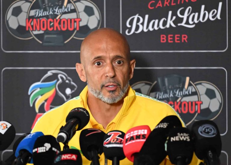 Football - 2025 Carling Knockout Cup - Last 16 - Mamelodi Sundowns - Press Conference - SAB - ABInbev Africa Headquarters