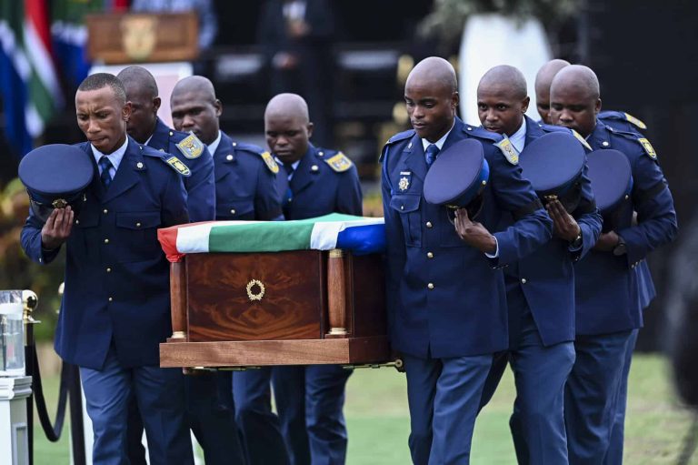 Special Official Funeral For Ambassador Nathi Mthethwa In KZN.