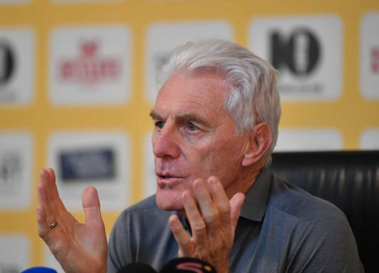 Football - 2026 FIFA World Cup Qualifiers - Media Round Table With Hugo Broos - SAFA House - Johannesburg