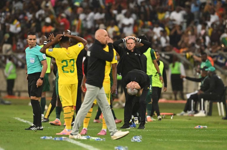 Football - FIFA World Cup Qualifiers 2026 - Zimbabwe v South Africa - Moses Mabhida Stadium - Durban