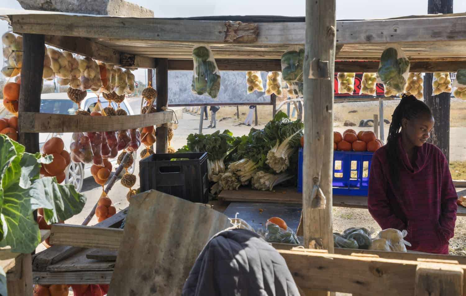 street vendor africa