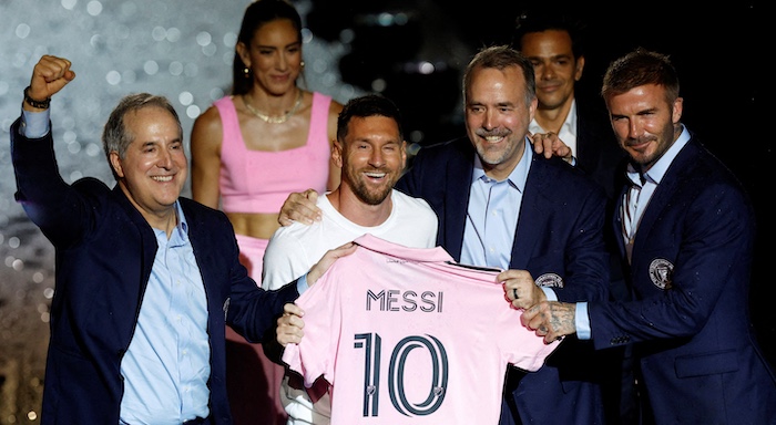 Inter Miami CF unveil Lionel Messi
