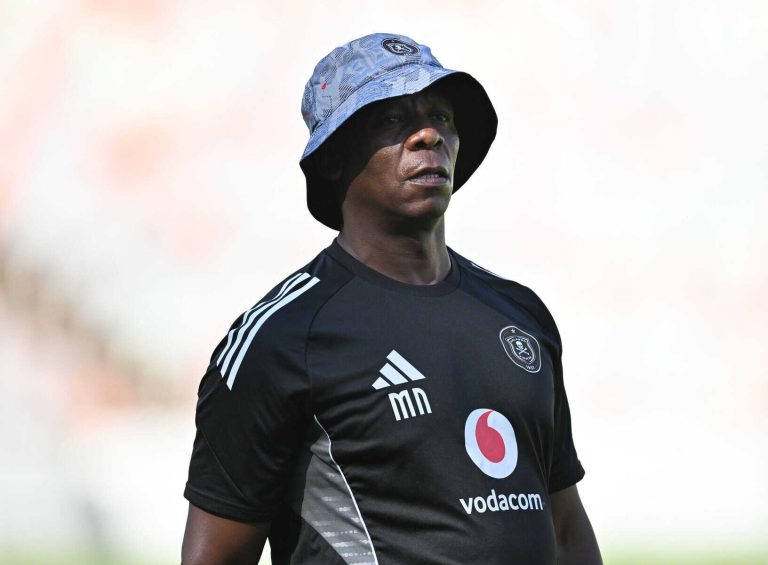 Football - CAF Champions League 2025/26 - Preliminary Round - 1st Leg - Orlando Pirates Training - Free State Stadium - Bloemfontein