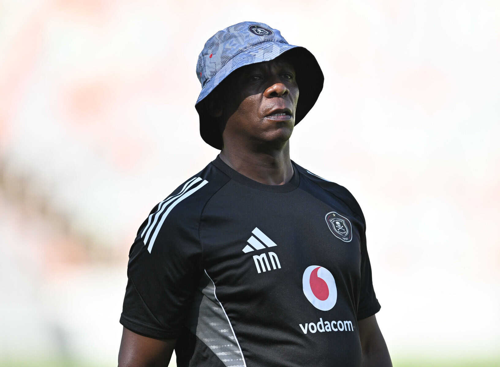 Football - CAF Champions League 2025/26 - Preliminary Round - 1st Leg - Orlando Pirates Training - Free State Stadium - Bloemfontein