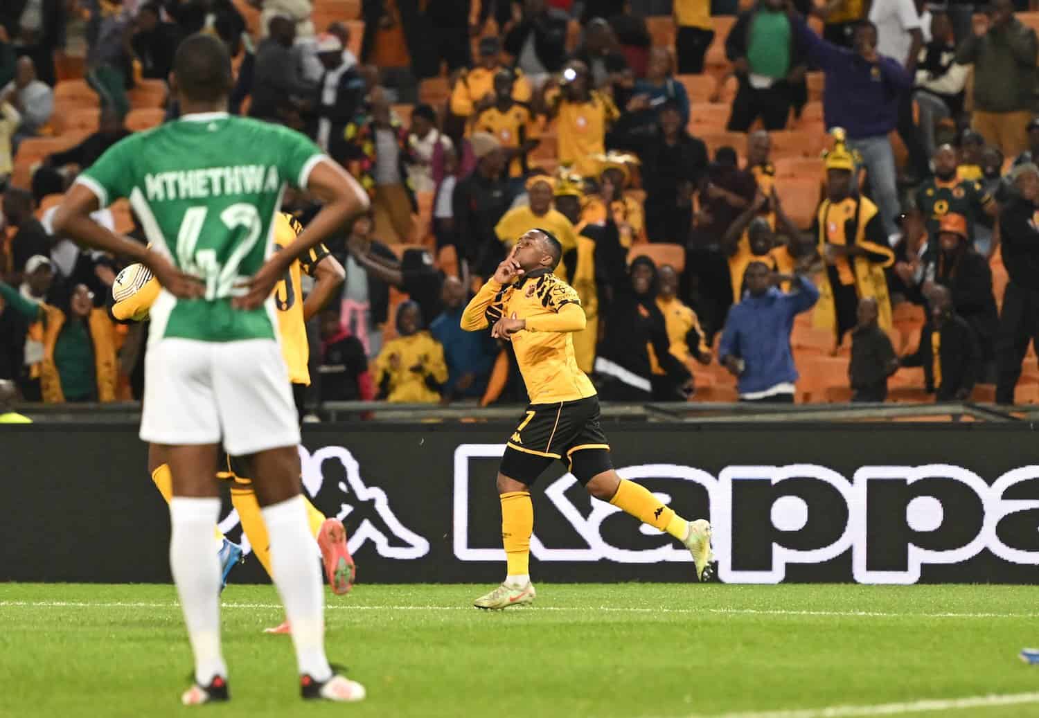 Football - Betway Premiership 2025/26 - Kaizer Chiefs v Amazulu FC - FNB Stadium - Johannesburg