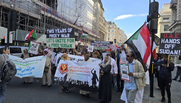 202510Protesters-In-London-Demand-Action-As-Sudan-War-Enters-Deadlier-Phase