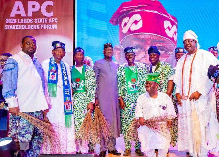 202510Sanwo-Olu-Fashola-Ambode-Lagos-APC-Leaders-Endorse-Tinubu-For-Second-Term