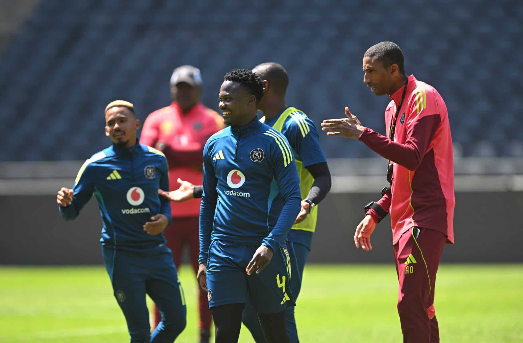 Football - Caf Champions League 2025/26 - Preliminary Round 2nd Leg - Orlandon Pirates Training - Orlando Stadium