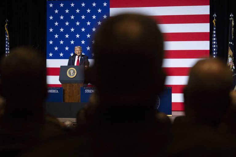 Senior US military officers meet at a base in Virginia