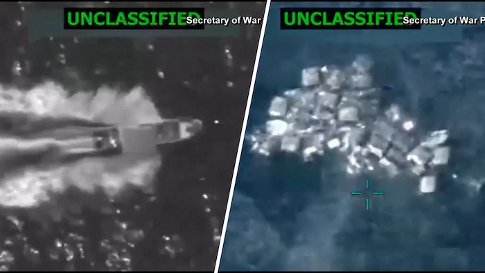 202510US-Military-Strike-Destroys-Suspected-Drug-Vessel-In-Eastern-Pacific-Killing-Four