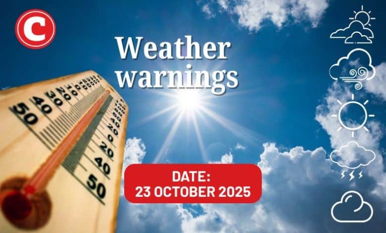 202510Weather-forecast-23-October-2025
