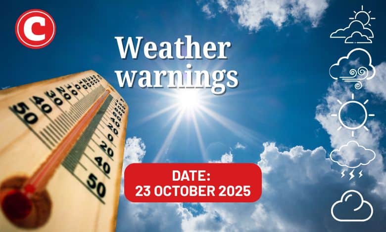 202510Weather-forecast-23-October-2025
