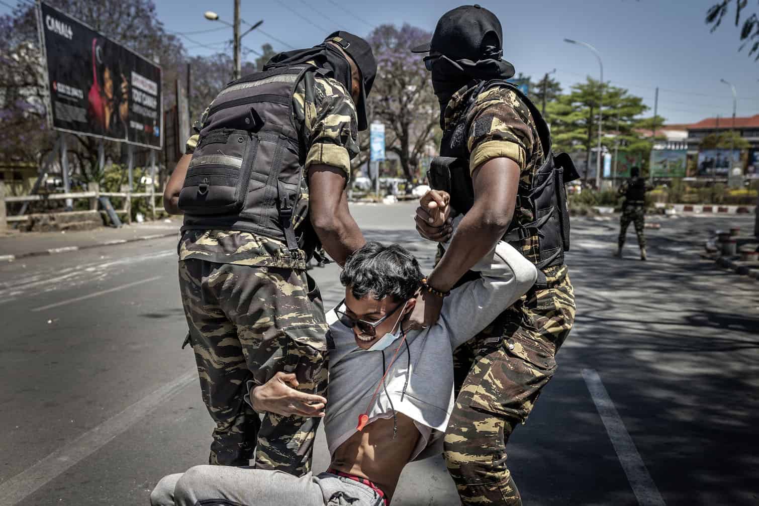 MADAGASCAR-ECONOMY-UNREST-DEMO