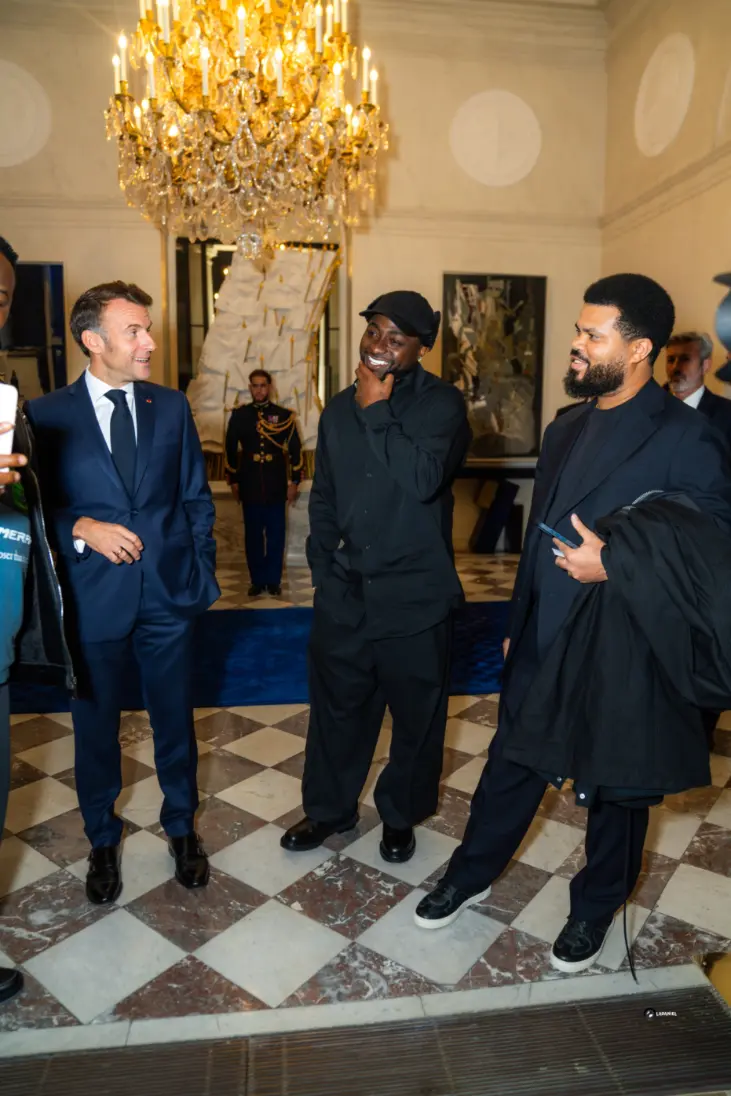 DAVIDO-EMMANUEL-MACRON