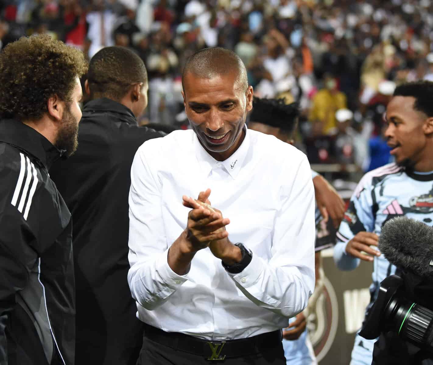 Football - 2025 Carling Knockout Cup - Quarter Final - Orlando Pirates v Magesi FC - Orlando Stadium - Soweto