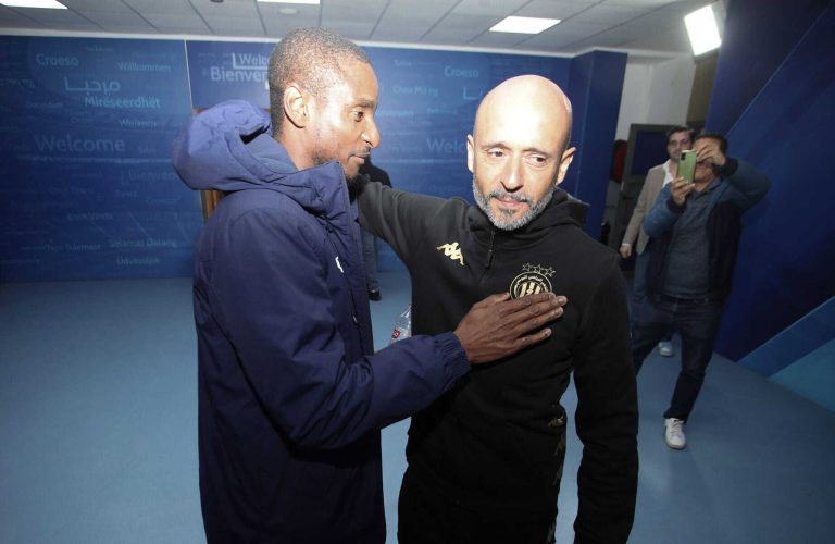 Football - CAF Champions League 2023/24 - Semifinals - 1st leg - Mamelodi Sundowns Press conference - Rades - Tunisia