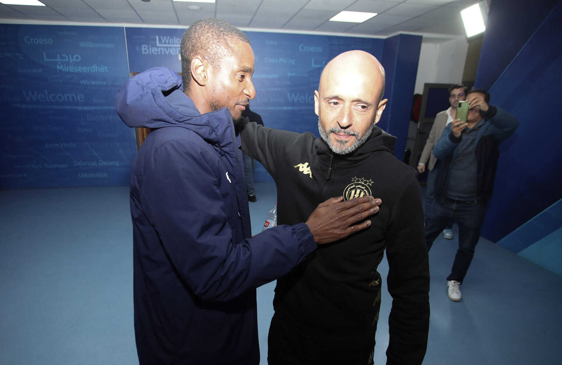 Football - CAF Champions League 2023/24 - Semifinals - 1st leg - Mamelodi Sundowns Press conference - Rades - Tunisia