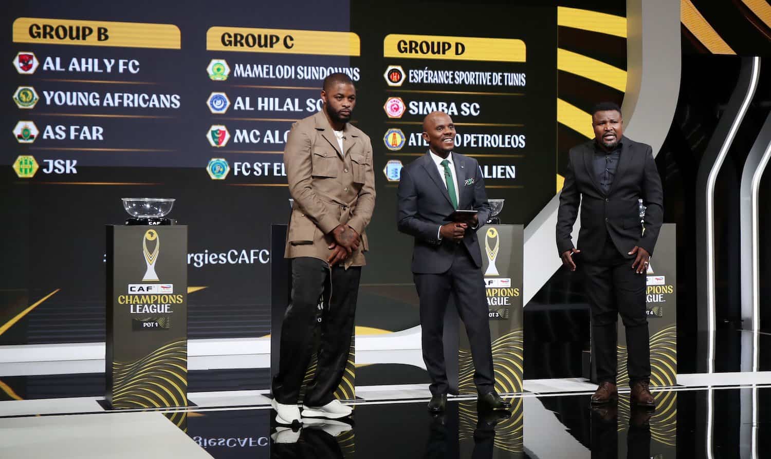 Football - CAF Champions League 2025/26 - Draw - Supersport Studios - Johannesburg