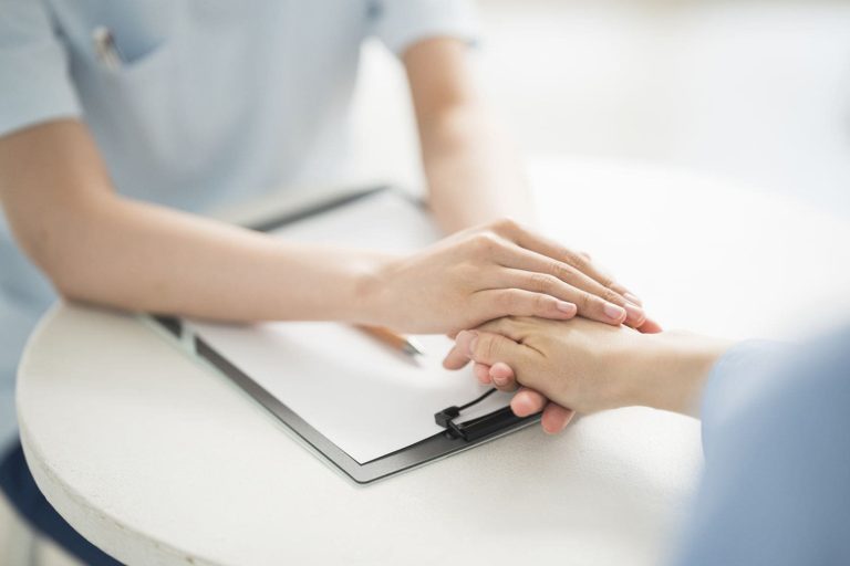 Young Japanese female medical worker