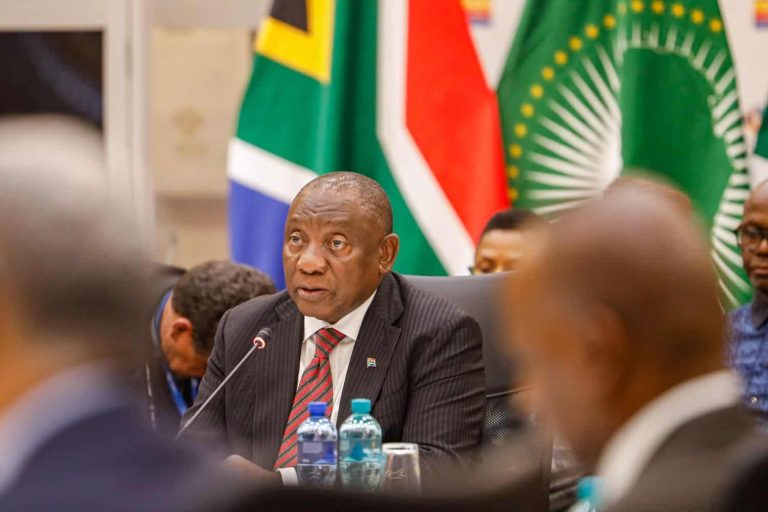President Cyril Ramaphosa Welcomes African Heads of States