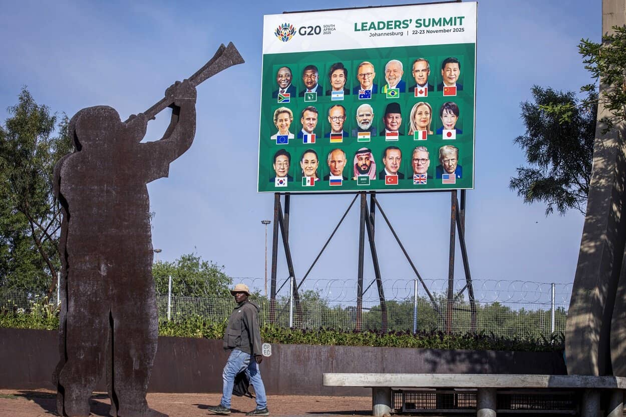 Preparations Are Made In Johannesburg for South Africa To Host G20 Summit