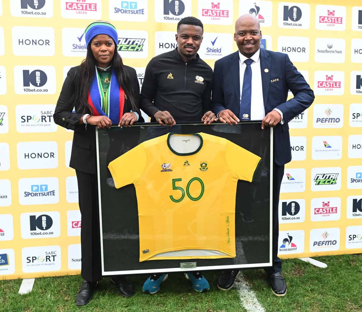 Football - International Friendly - South Africa v Zambia - Nelson Mandela Bay Stadium