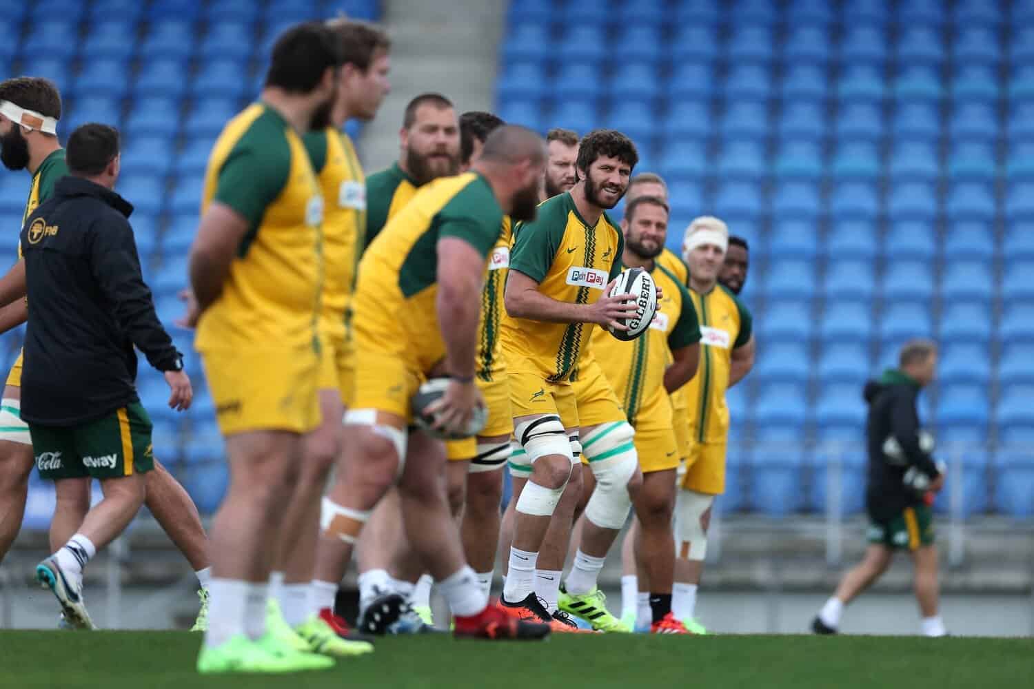 South Africa Springboks Training Session