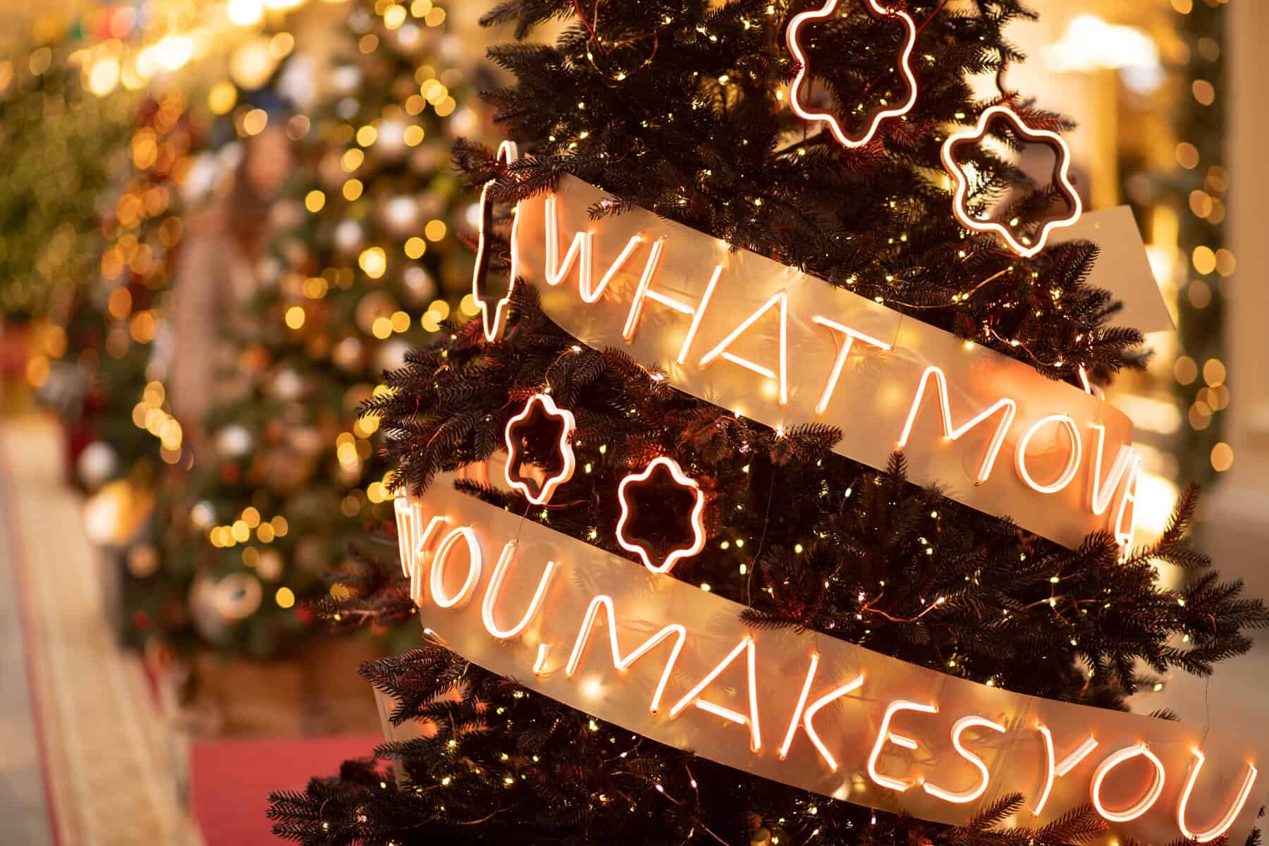 original christmas tree,neon toys bright illumination